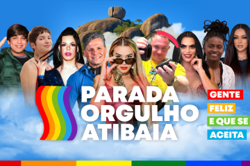“Gente Feliz e que se Aceita”: tema da 1ª Parada LGBTQIAPN+ de Atibaia