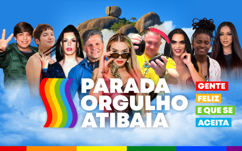 “Gente Feliz e que se Aceita”: tema da 1ª Parada LGBTQIAPN+ de Atibaia