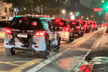 Mais de 350 policiais militares atuam em operação contra roubos e tráfico na cidade de São Paulo