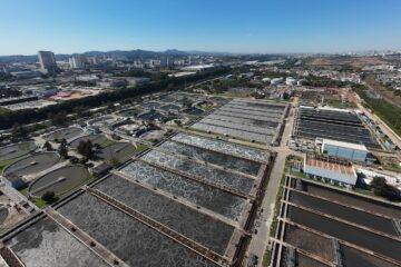Estação de tratamento de esgoto na Grande SP se expande com novas ‘superbombas’, tornando-se a maior da América Latina