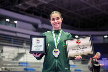 Atleta do Programa Talento Esportivo é reconhecido com prêmio internacional em 2025