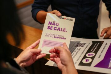 Governo de SP apresenta iniciativa “Não se Cale vai à Escola” para enfrentar a violência contra mulheres e meninas nas escolas estaduais.