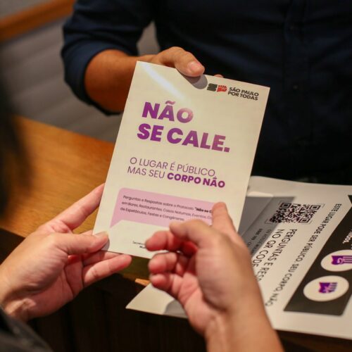 Governo de SP apresenta iniciativa “Não se Cale vai à Escola” para enfrentar a violência contra mulheres e meninas nas escolas estaduais.