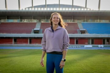 Estádio Ícaro de Castro Mello se prepara para reinauguração com a presença da atleta Fabiana Murer