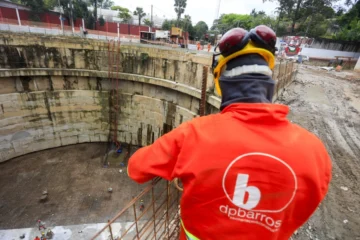 Construção do piscinão no Morumbi avança para 85,6%, prometendo maior segurança contra enchentes
