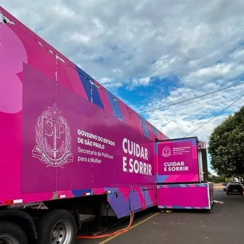 Carreta Odontológica inicia atendimentos gratuitos para mulheres e seus dependentes em Altinópolis na próxima segunda-feira (26)