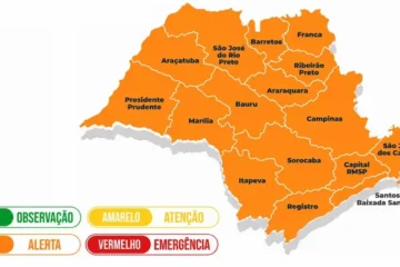 Defesa Civil de São Paulo emite novo aviso sobre chuvas intensas para domingo (25) e estabelece gabinete de emergência