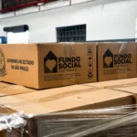 Ajuda humanitária do governo de SP chega a Monte Mor após transbordo do Rio Capivari nesta quarta-feira (28)