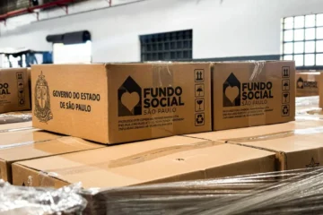 Ajuda humanitária do governo de SP chega a Monte Mor após transbordo do Rio Capivari nesta quarta-feira (28)